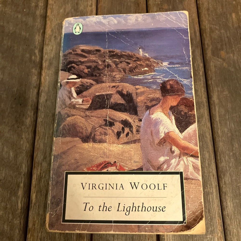 Original Penguin To the Lighthouse Book - Brown and Blue Cover